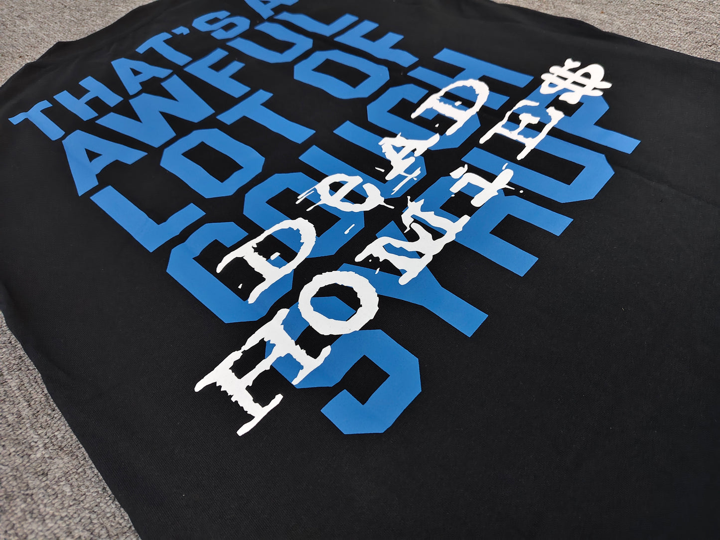 Awful Lot Of Cough Syrup dread homies tee