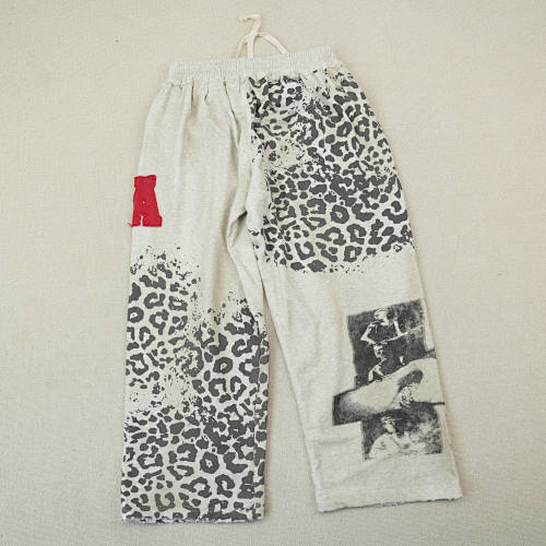 Vale Forever cheatah sweatpants  'Grey'