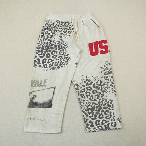 Vale Forever cheatah sweatpants  'Grey'