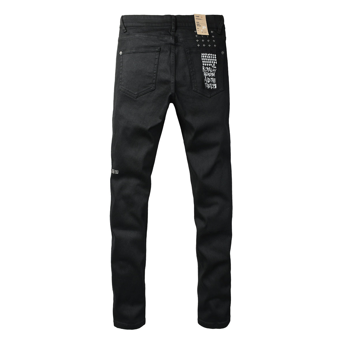 KSUBI denim black  skinny jeans