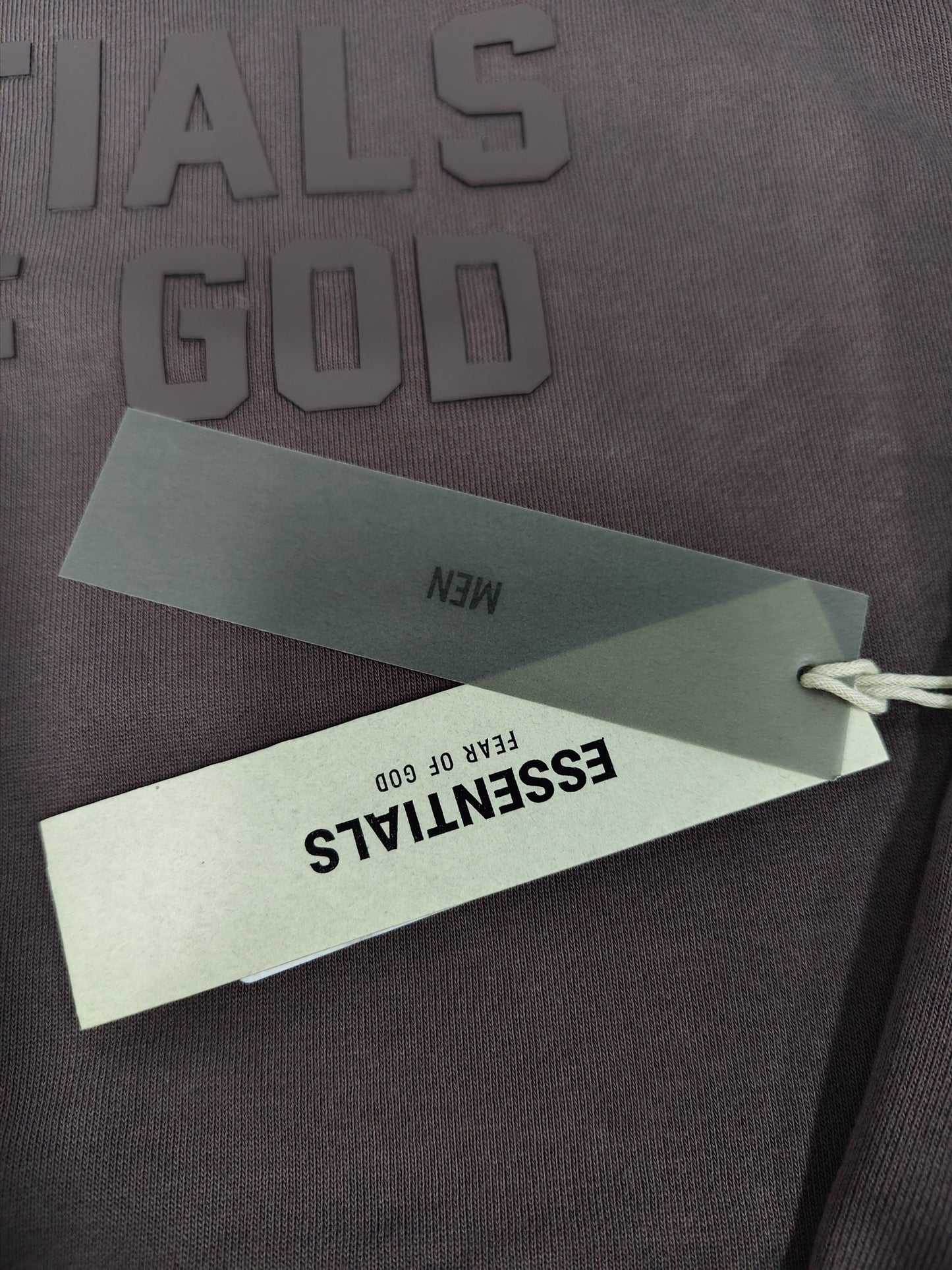 Fear of God Essentials Hoodie ‘Plum'