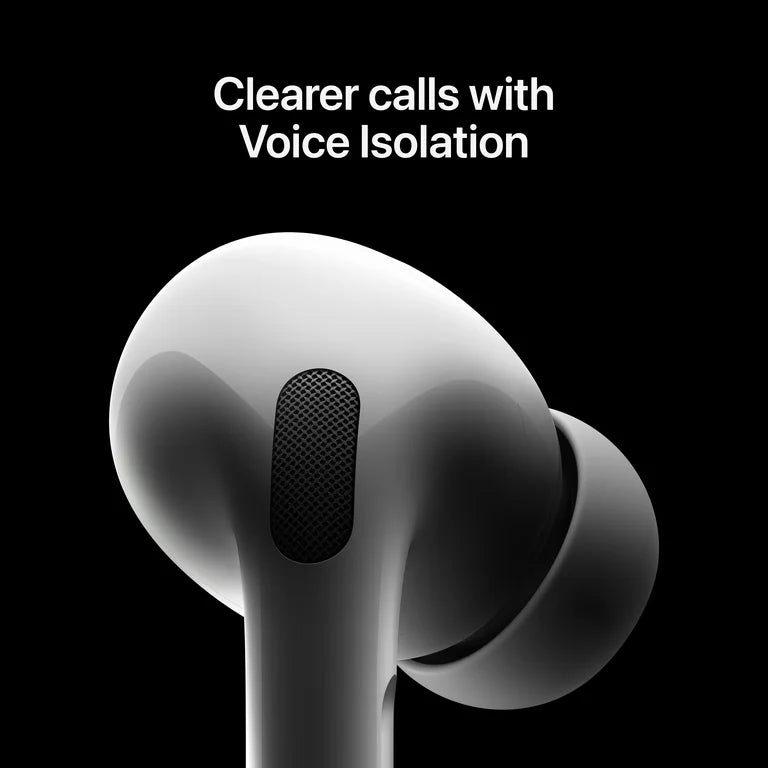 Apple AirPods Pro 2, Wireless Earbuds, Active Noise Cancellation, Hearing Aid Feature