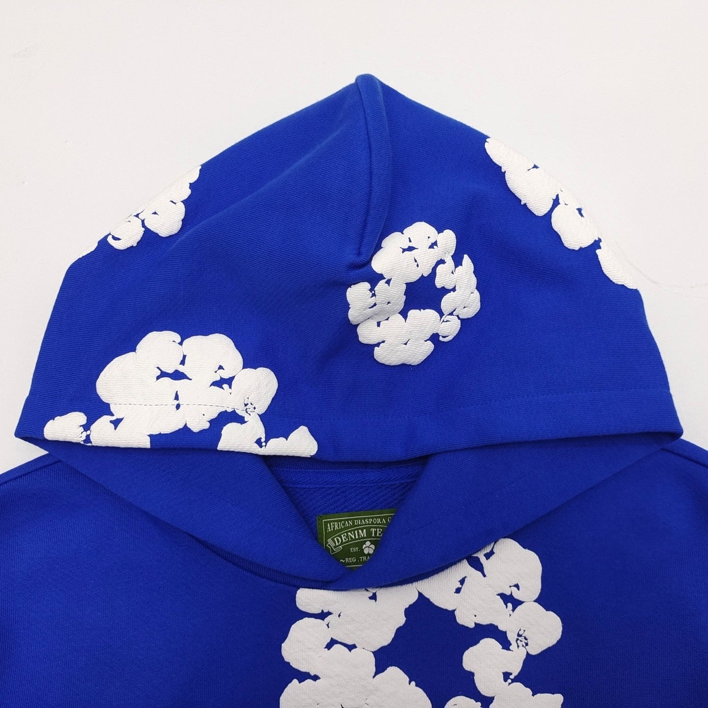 Dark blue denim tears hoodie