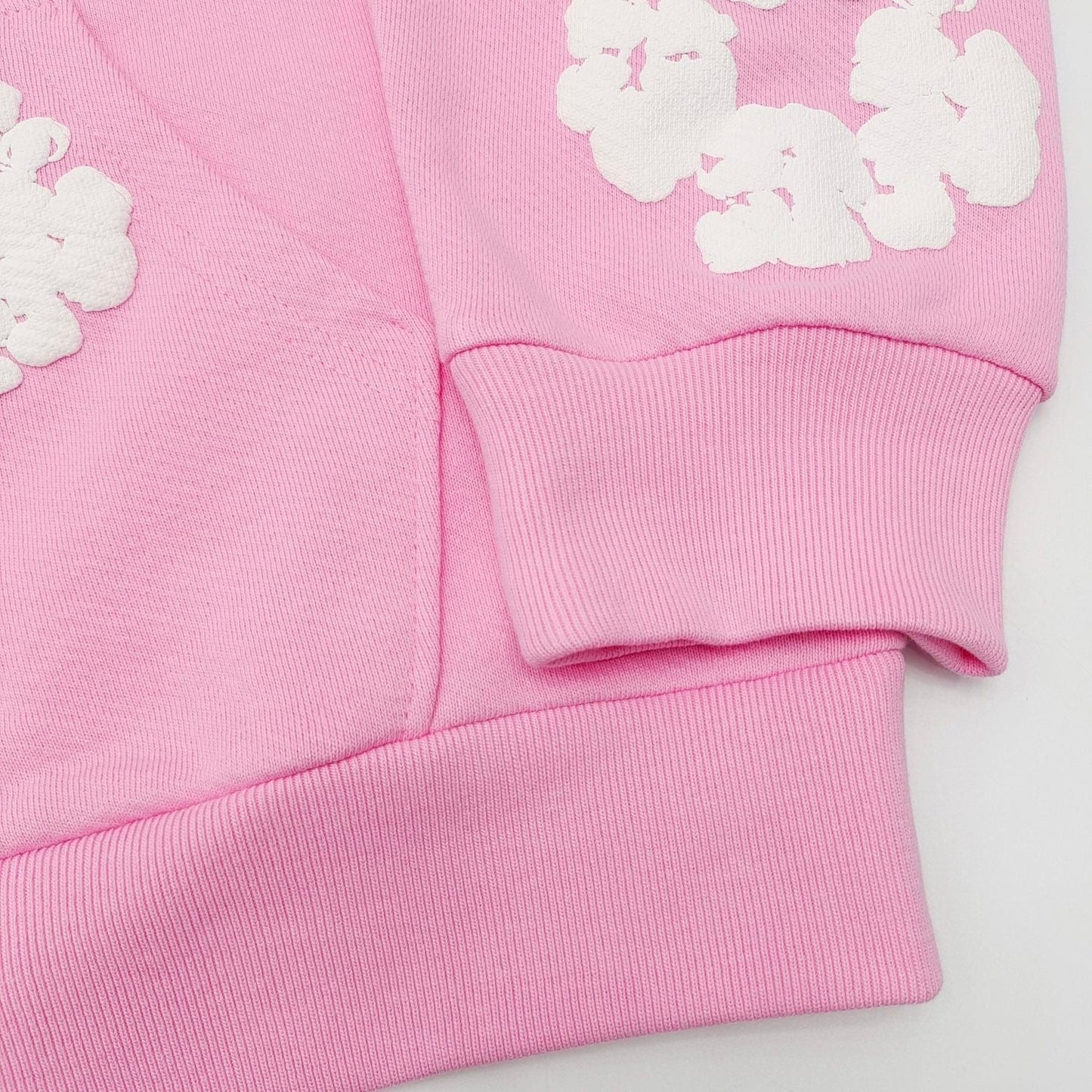 Pink  denim tears hoodie