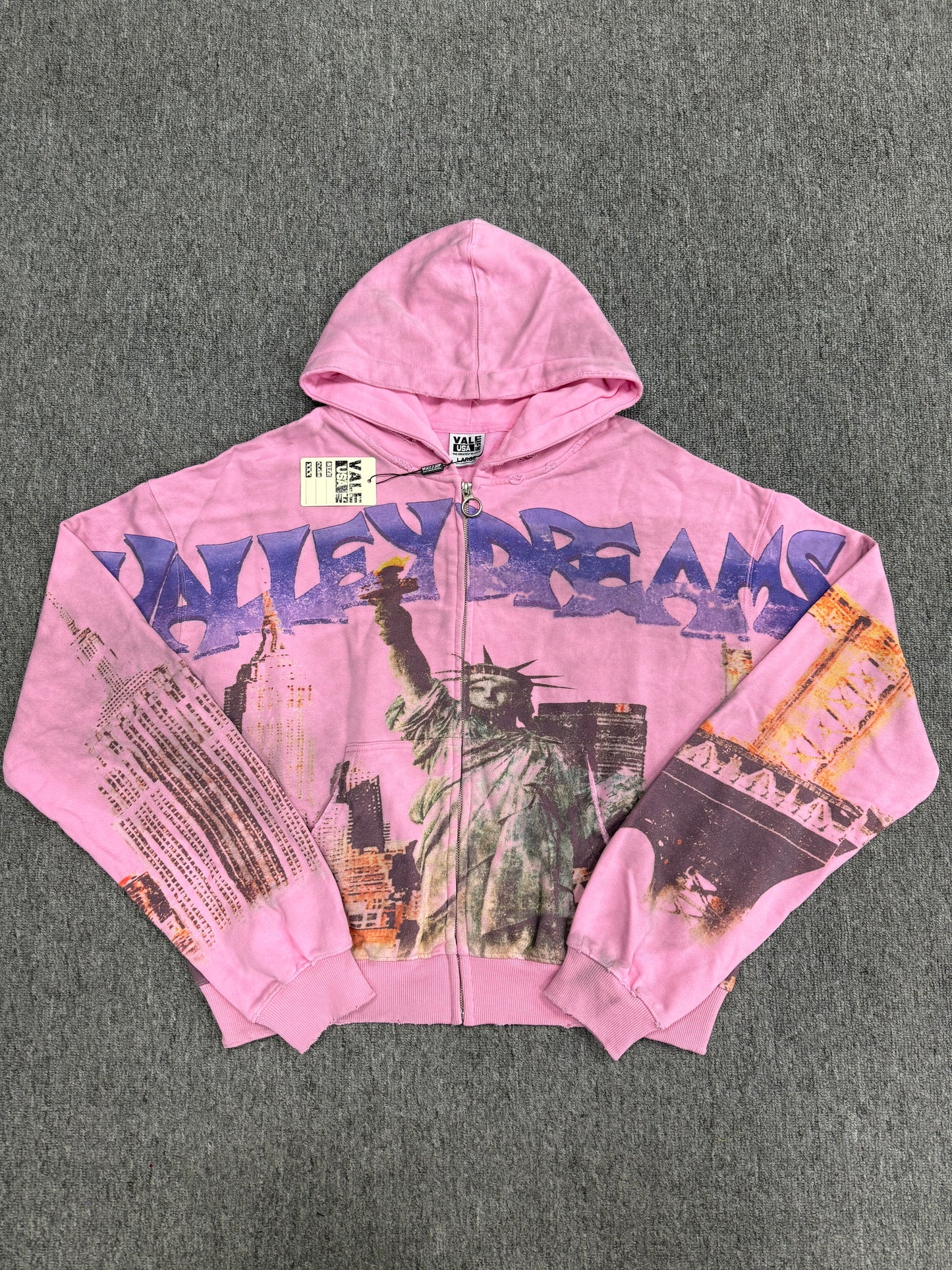 Vale Forever NYC Zip Up 'Neon/Pink'