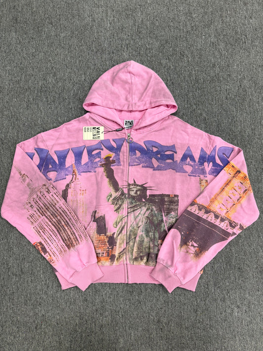 Vale Forever NYC Zip Up 'Neon/Pink'