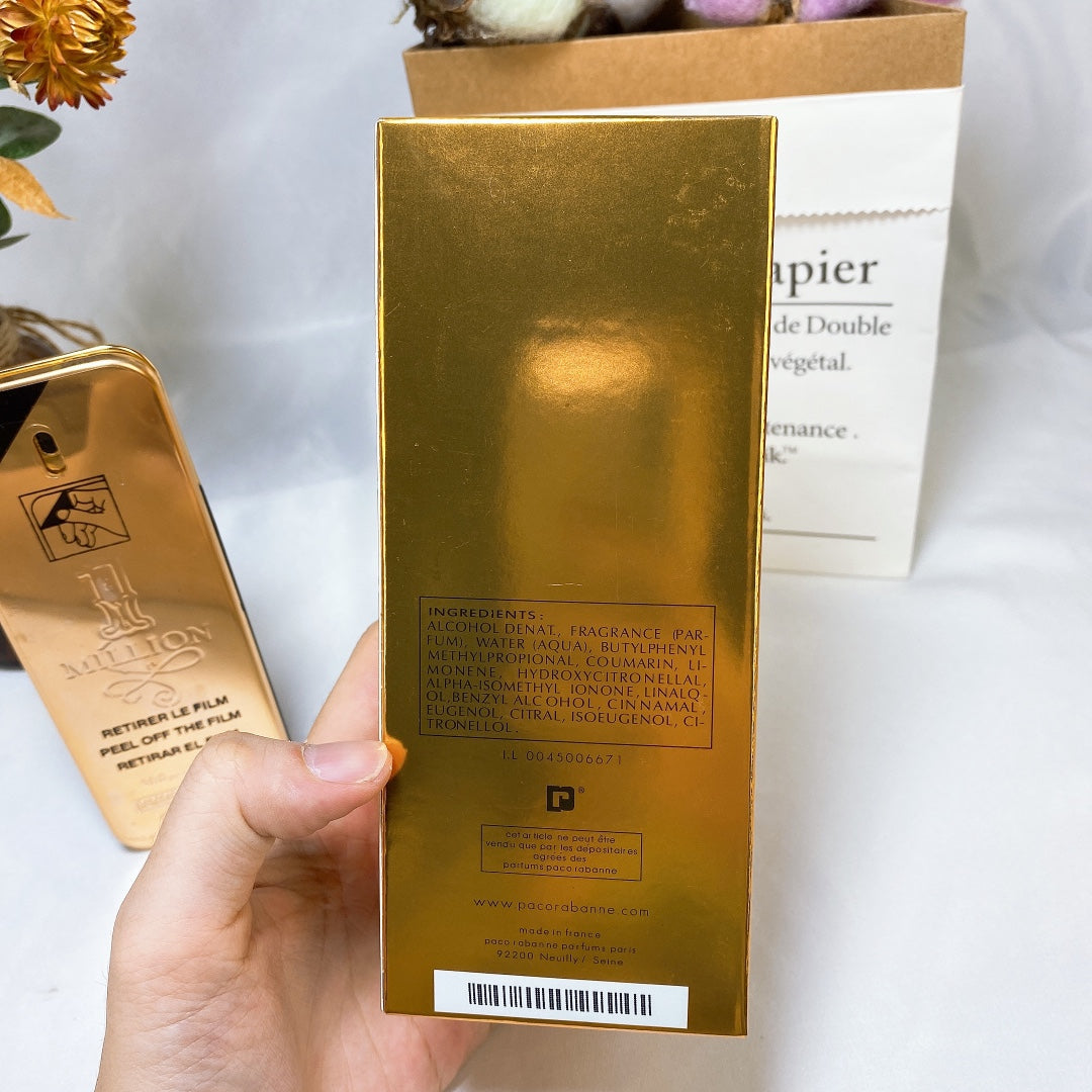 Paco Rabanne 1 Million Eau De Toilette Spray 3.4 oz