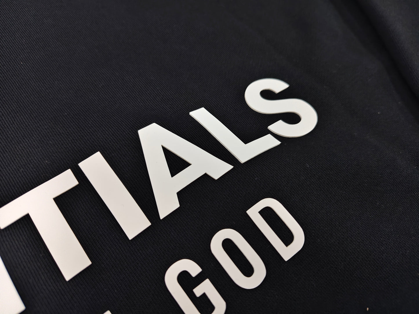 Fear of God Essentials Hoodie 'black