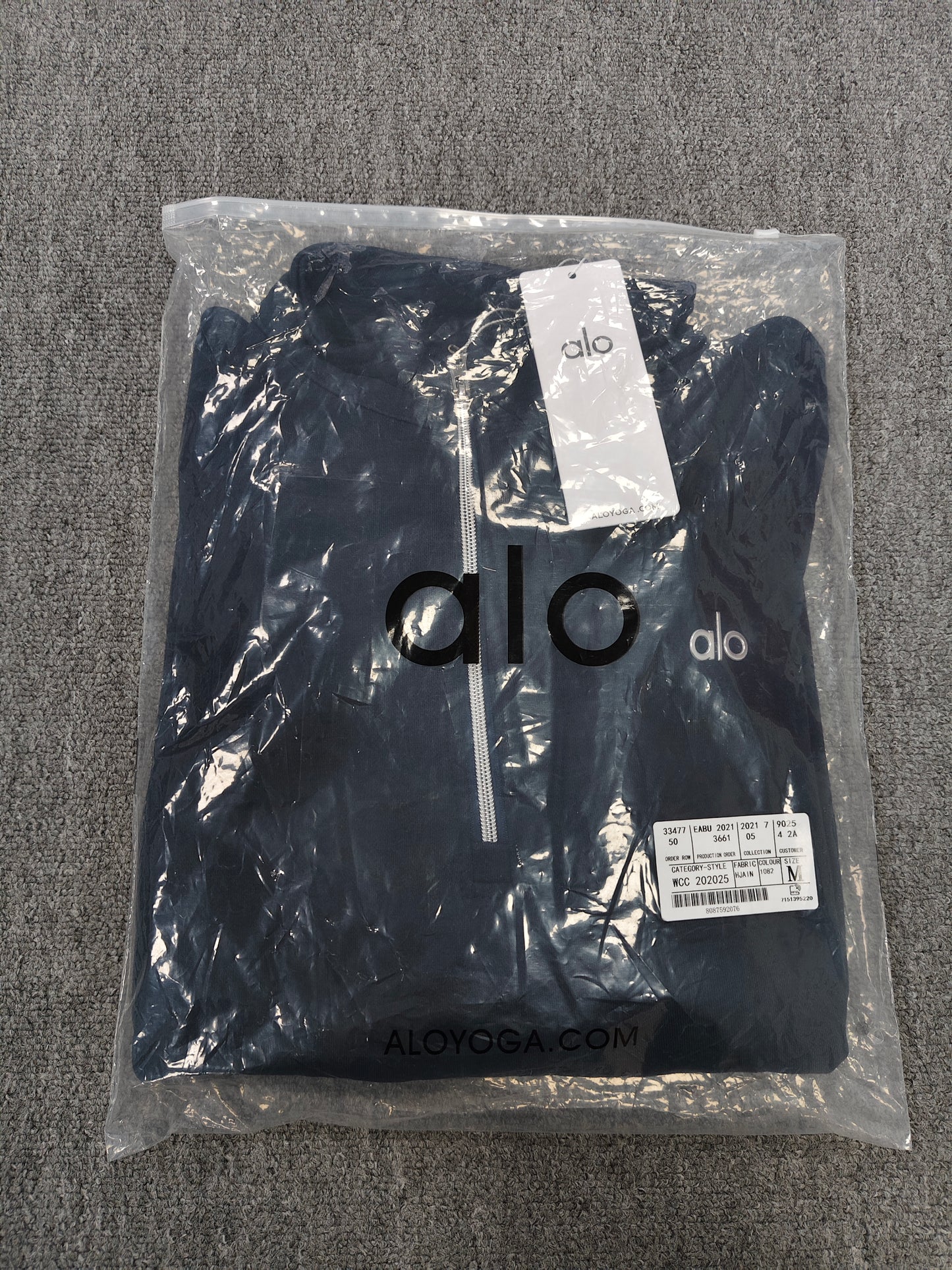 Alo quarter zip Navy blue