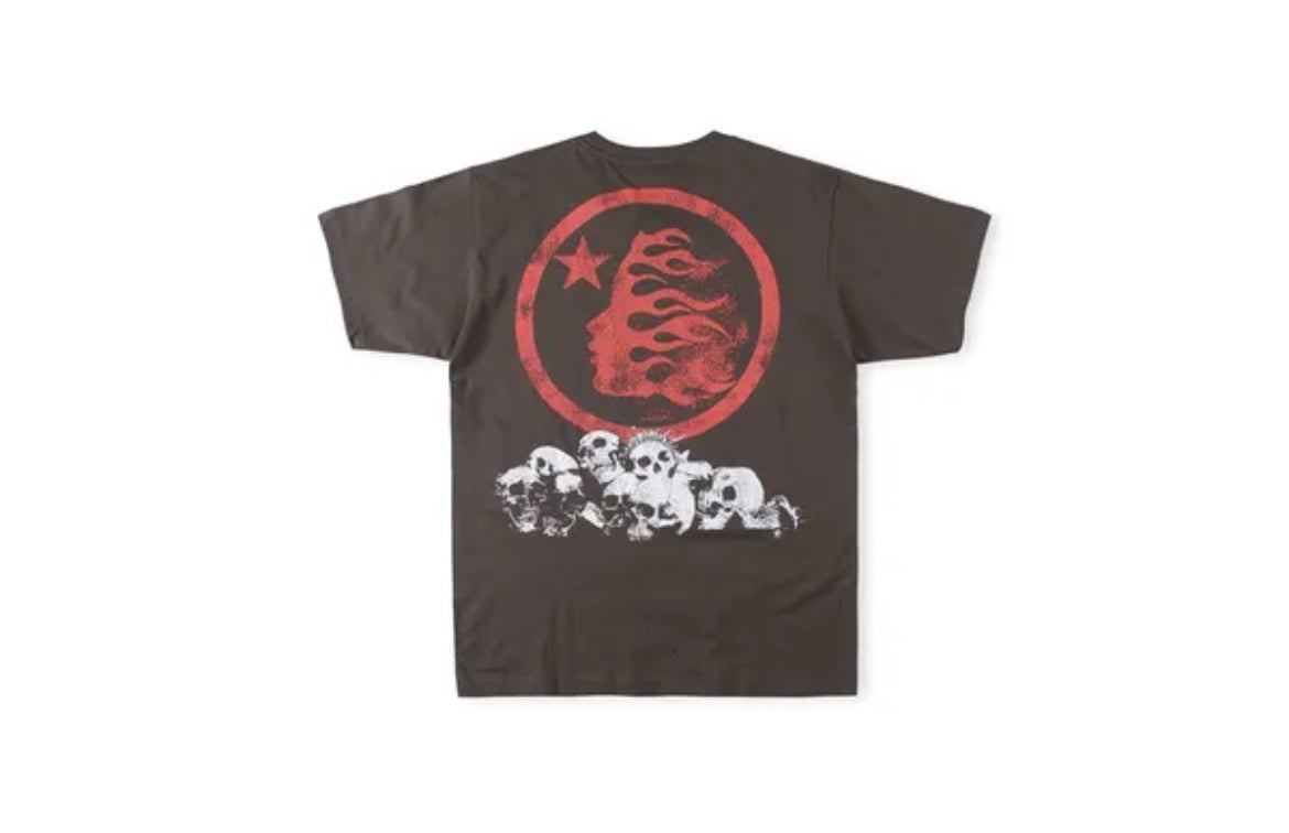 Hellstar crowed skull graphic tee
