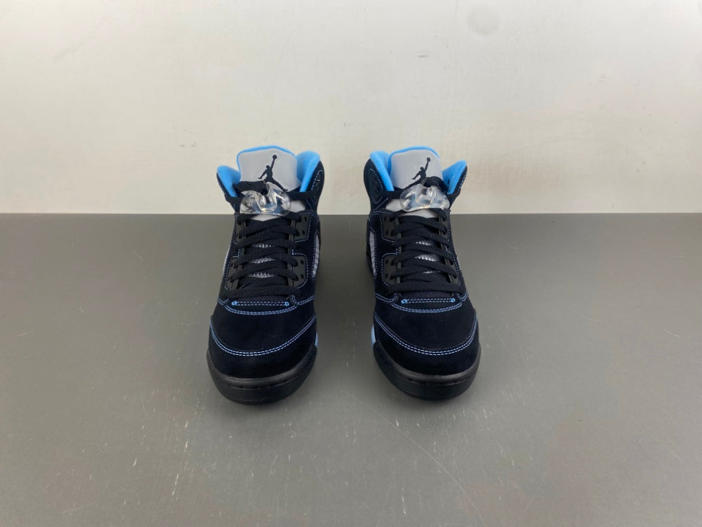 Jordan 5 black university blue