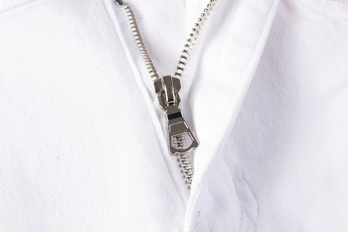 Amiri jeans all white