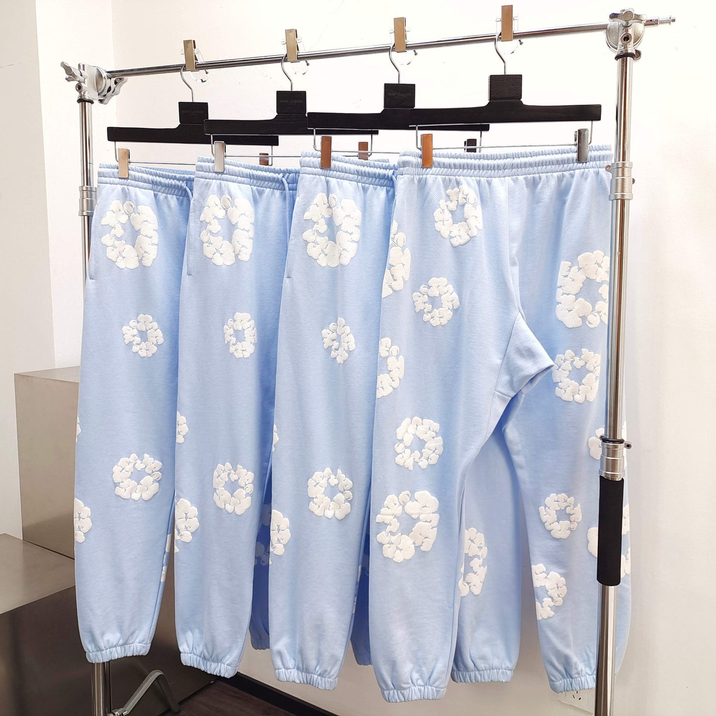 Denim Tears light blue sweatpants