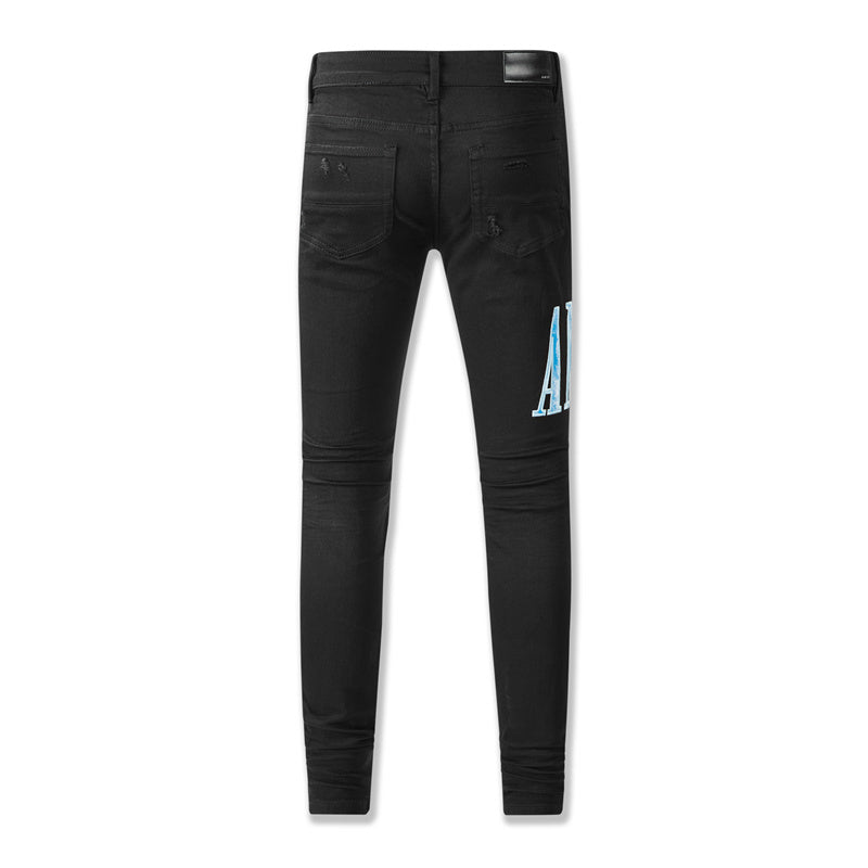 Amiri jeans black and dark blue