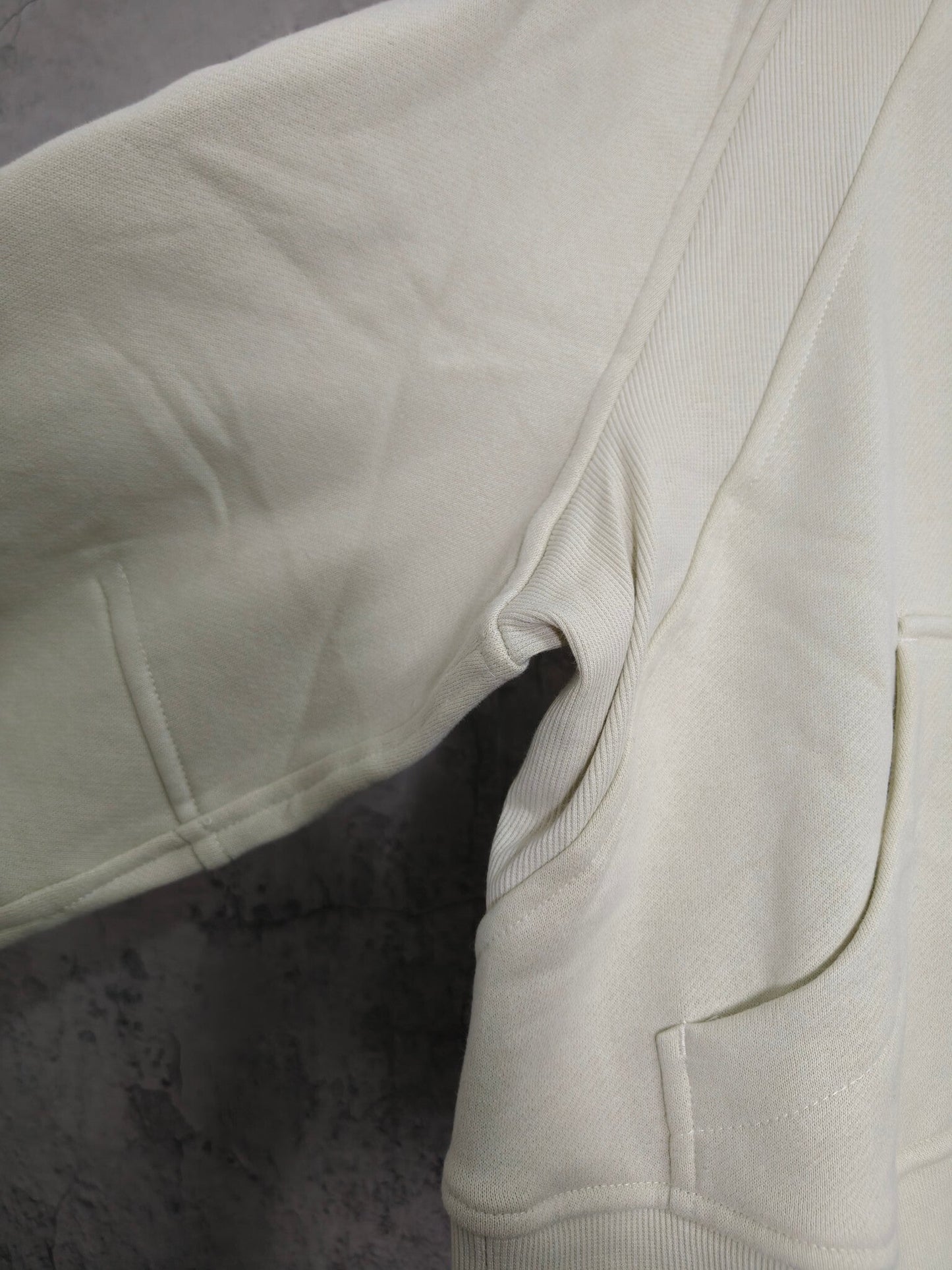 Lululemon cream scuba jacket