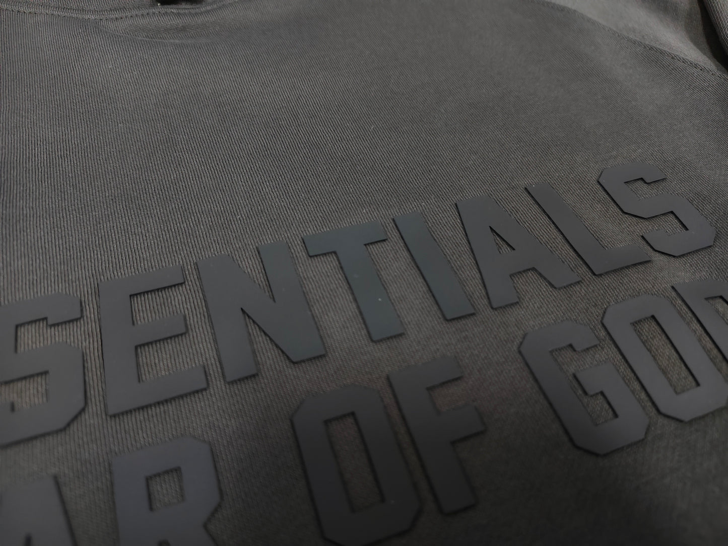 Fear of God Essentials Hoodie ‘OFF BLACKl'
