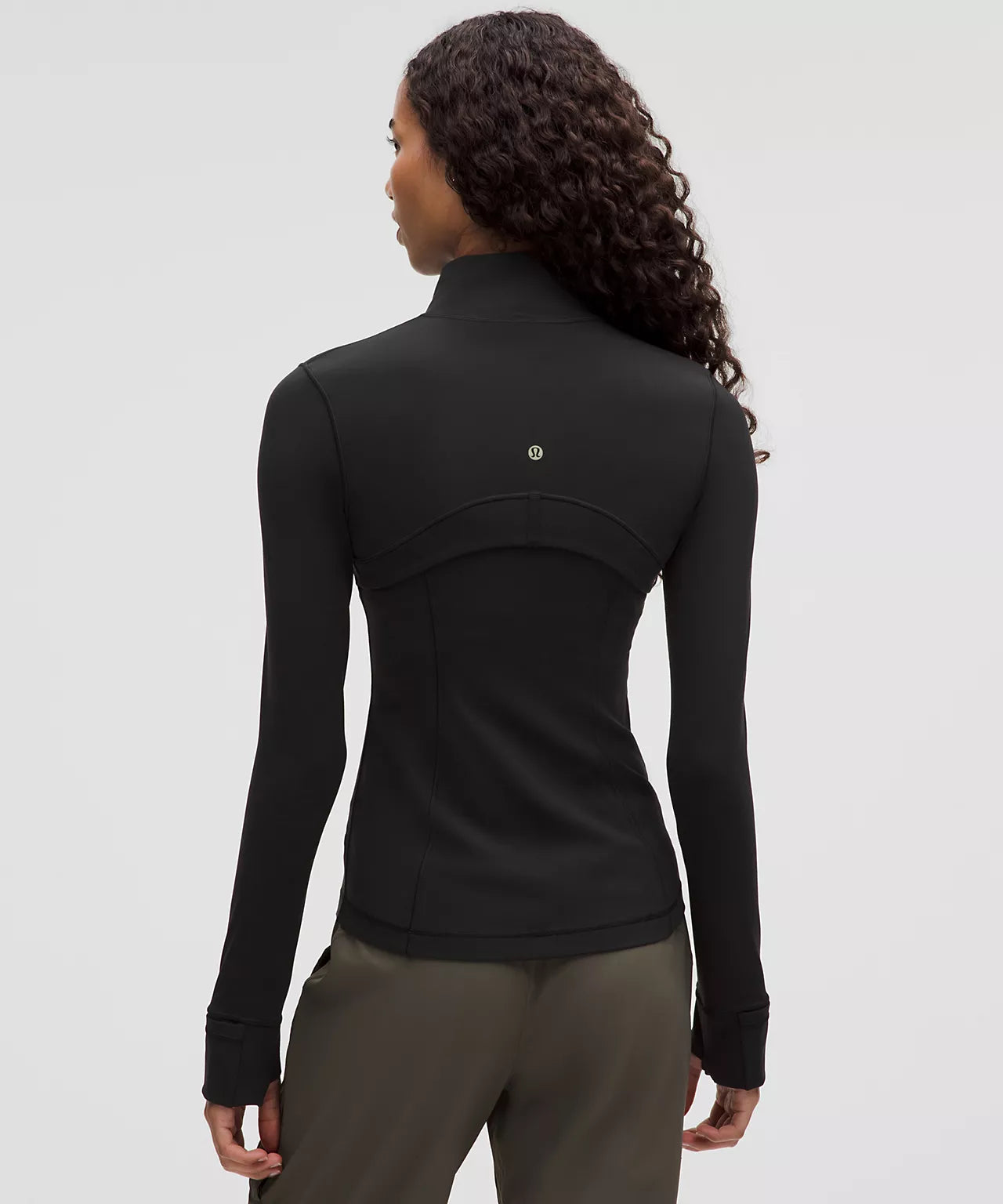 Lululemon black gold zipper  Define Jacket Nulu
