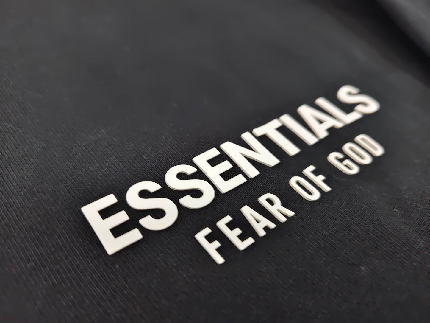 Fear of God Essentials Hoodie 'black