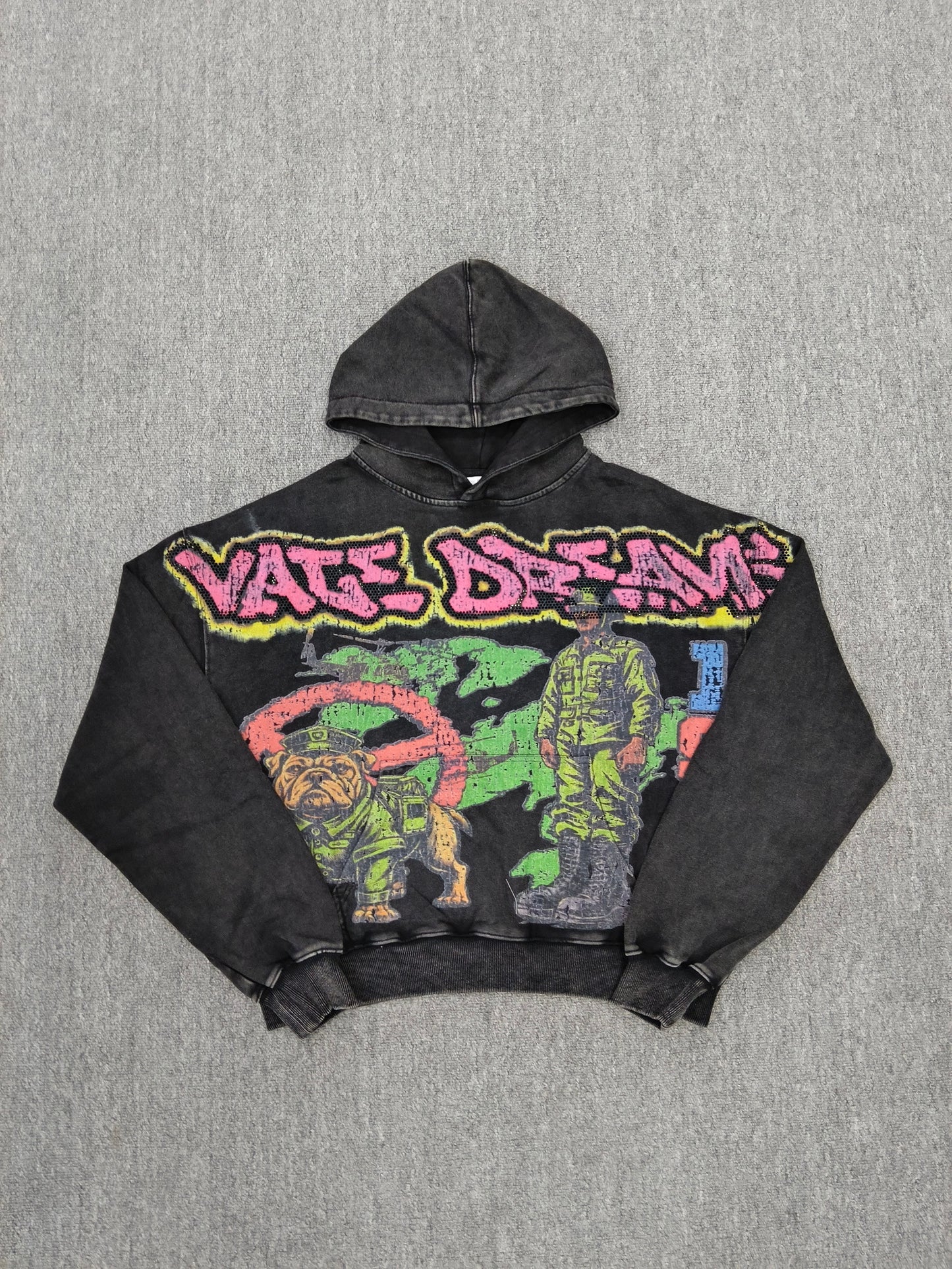 Vale dreams  1997 Zip Up Hoodie black
