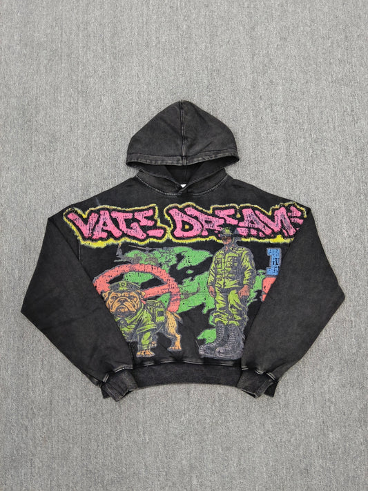 Vale dreams  1997 Zip Up Hoodie black