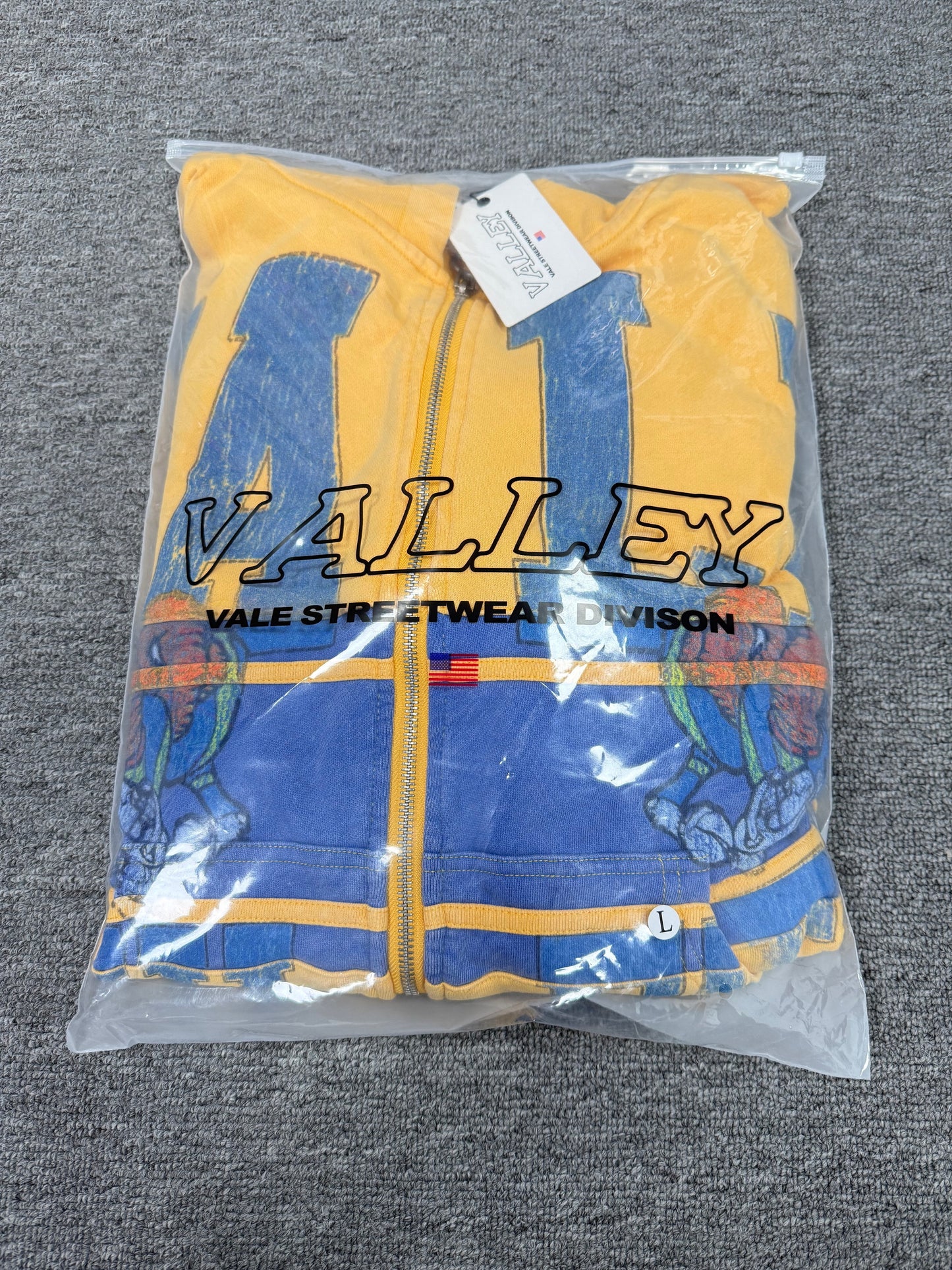 Vale Forever Bighorn Zip Up Hoodie 'Yellow'