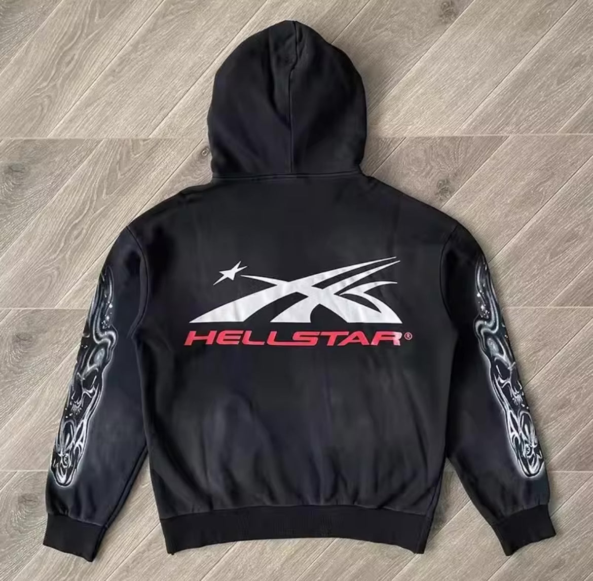 HELLSTAR AIRBRUSHED  SKULL
