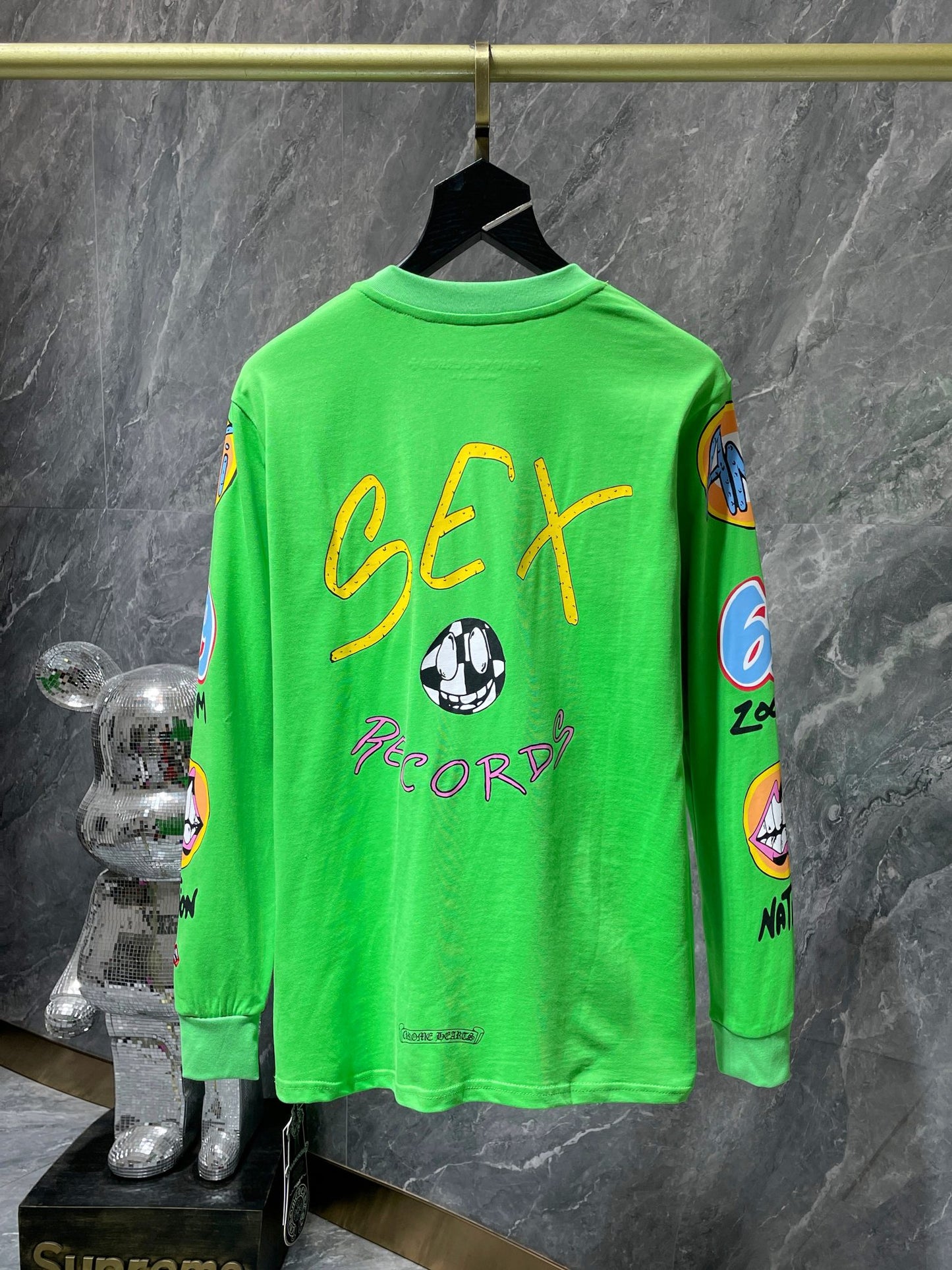 chrome hearts longsleave green