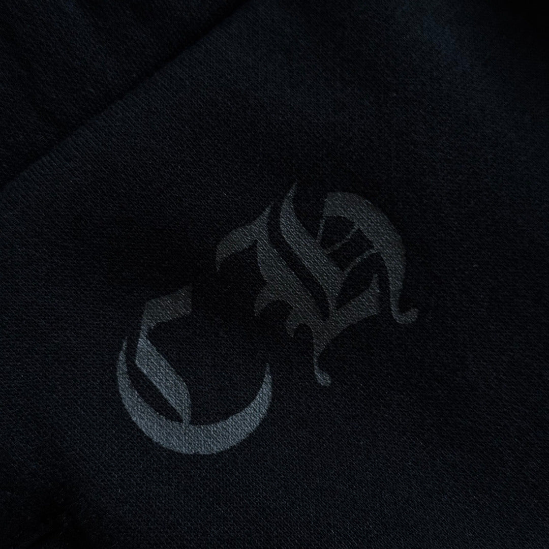 Black chrome hearts sweatpants