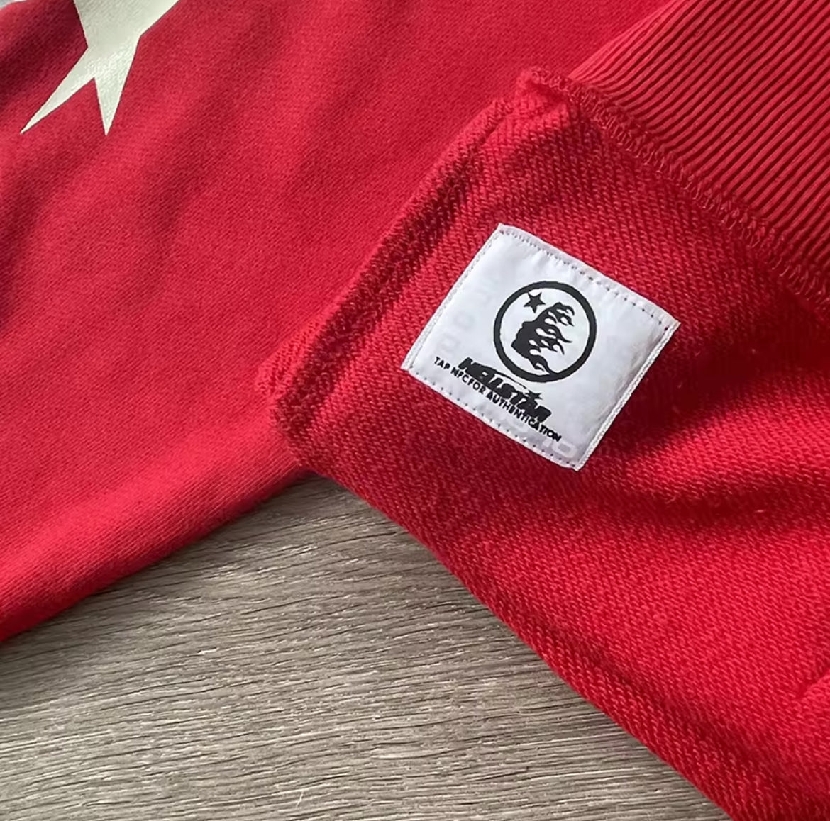 Red hellstar sports hoodie/ sweatpants
