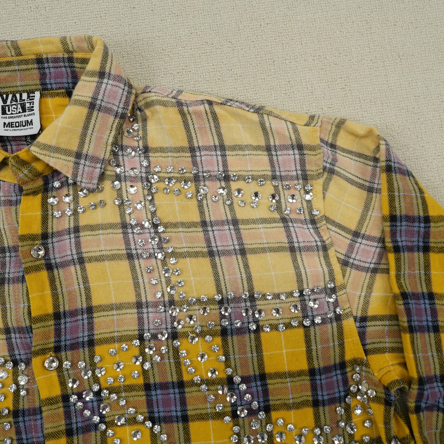 Vale Forever Lemonhead Flannel 'Yellow/Blue'
