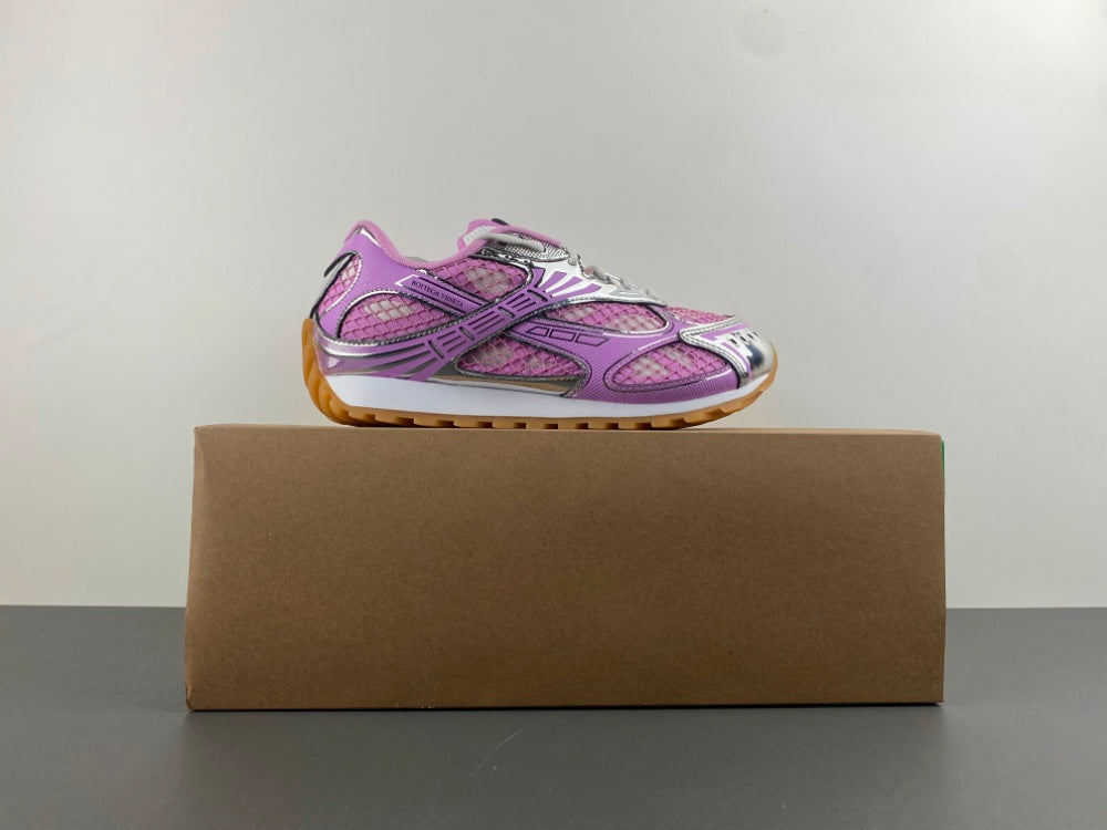 Bottega venta orbit silver and pink
