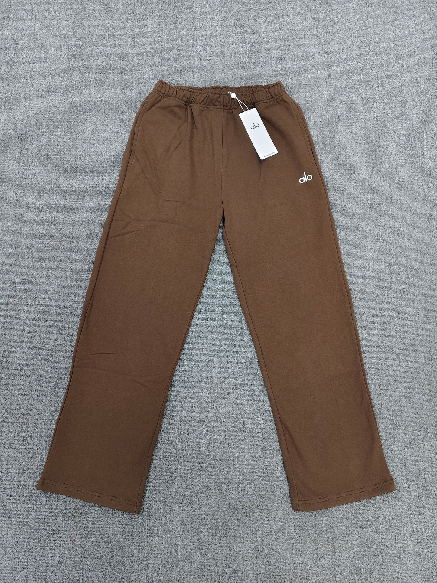 alo sweatpants brown