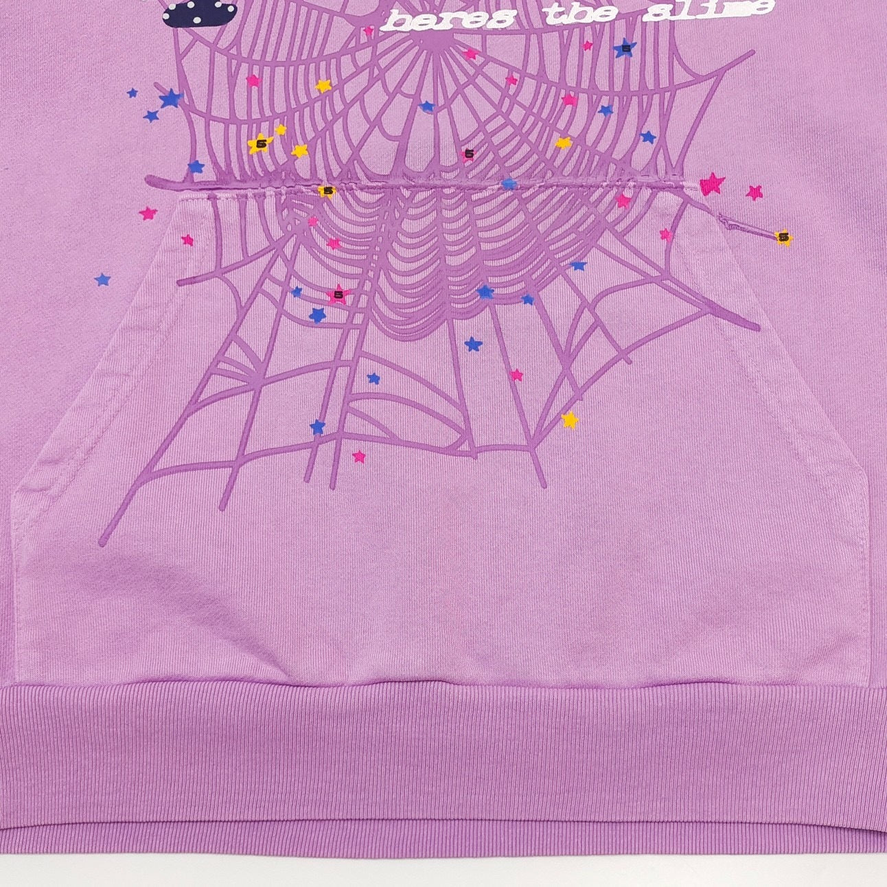 Sp5der Acai Hoodie Purple