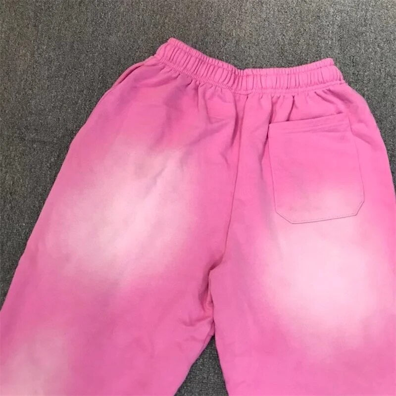 Pink Hellstar Flame Sweatpants