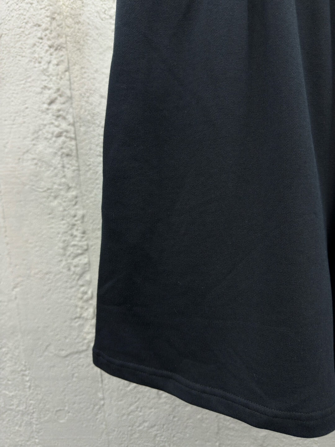 Black balenciaga shorts cotton