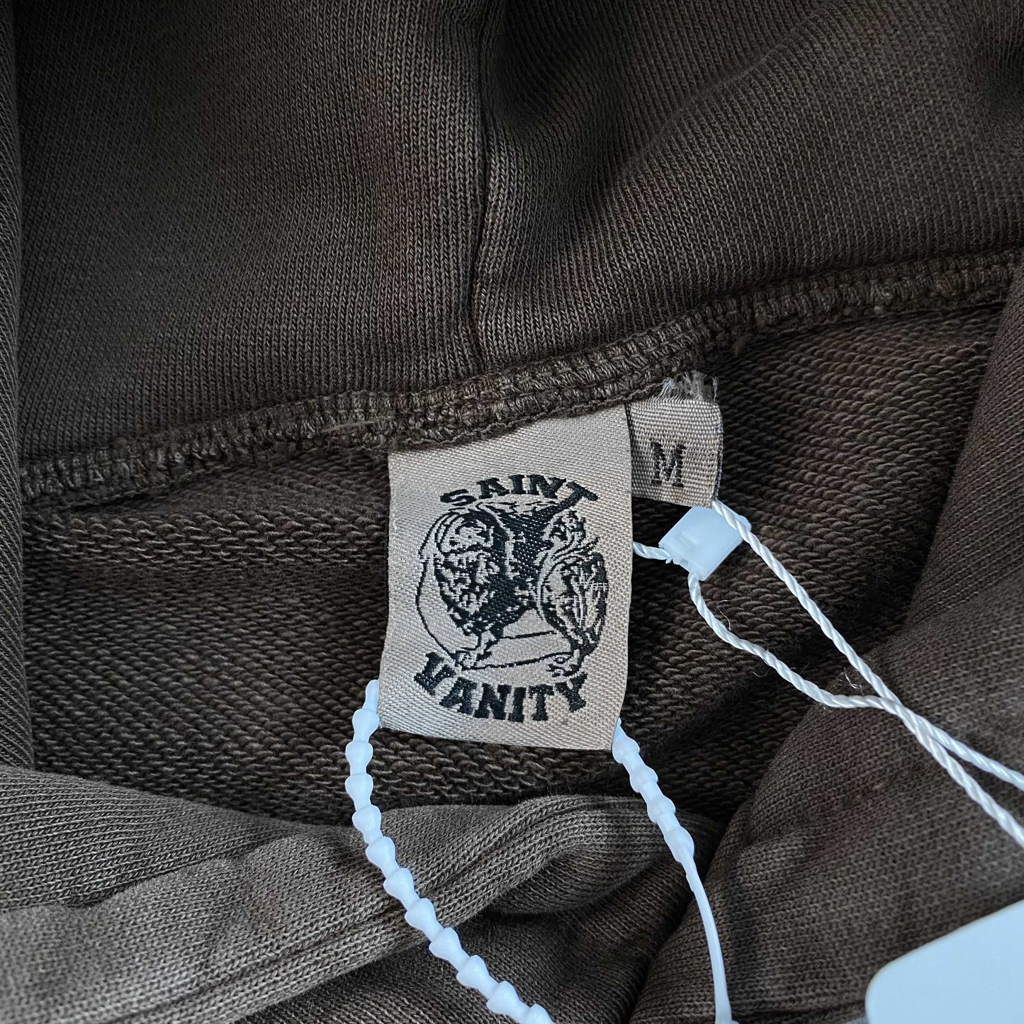 Saint Vanity Van Life Hoodie embroidered patch black
