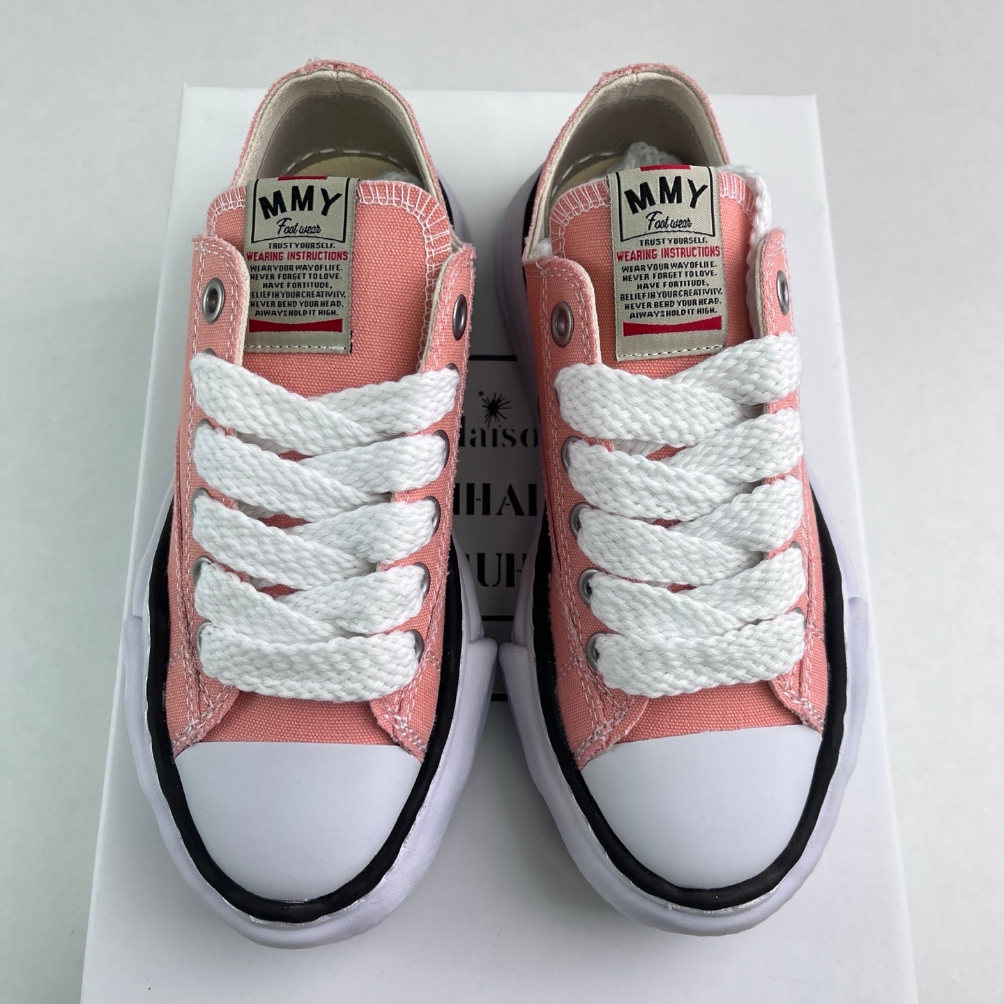 Maison Mihara Yasuhiro Peterson OG Sole Canvas Low 'Pink'