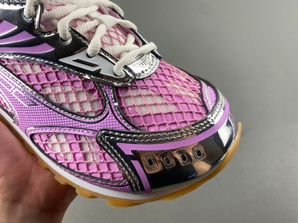 Bottega venta orbit silver and pink