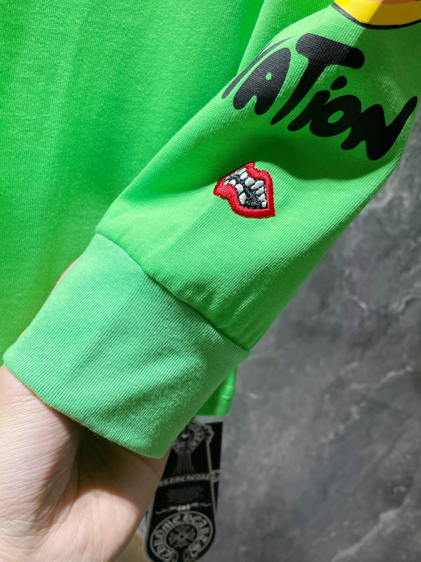 chrome hearts longsleave green