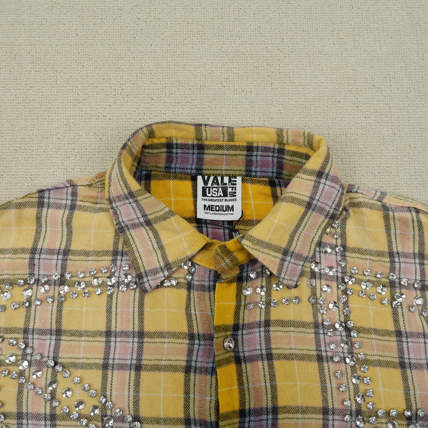 Vale Forever Lemonhead Flannel 'Yellow/Blue'