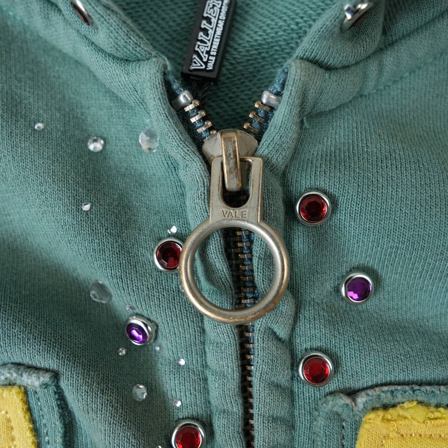 Vale Forever Bank Zip Up 'Dark Mint'