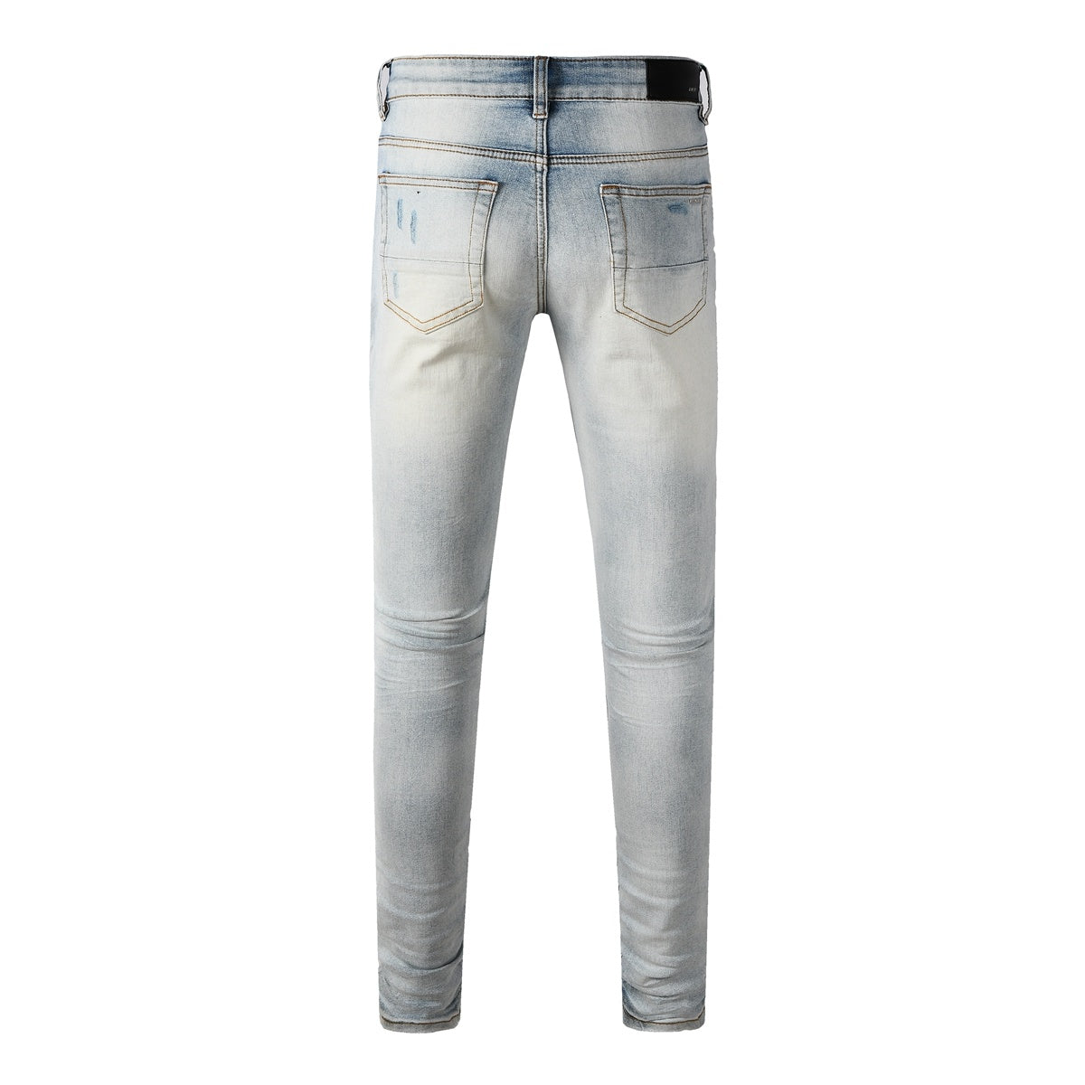 Amiri jeans light blue light blue knees