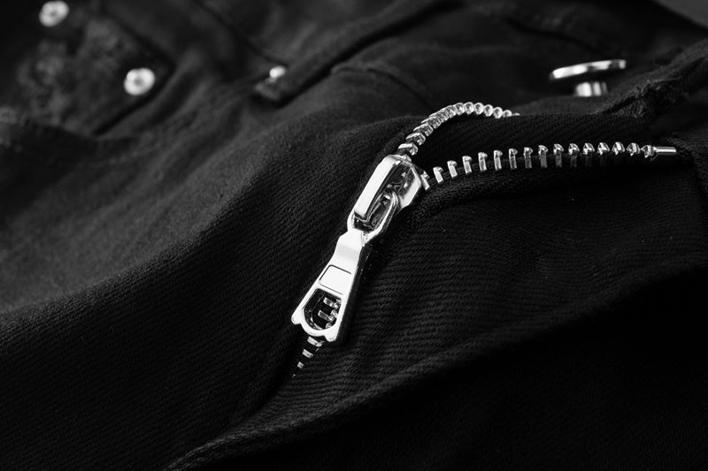 Amiri jeans black and dark blue
