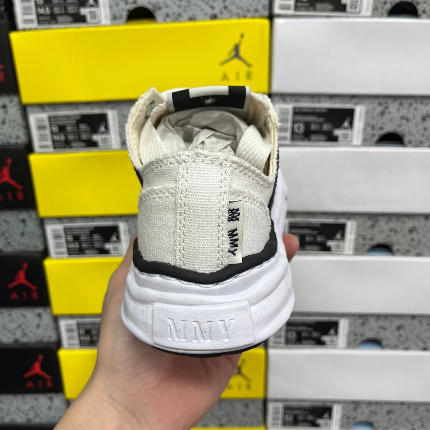Amiri x Maison Mihara Yasuhiro Peterson OG Sole Canvas Low 'White'