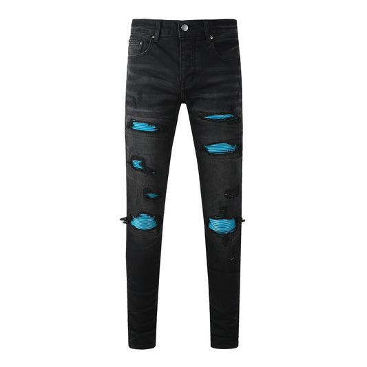 Amiri jeans black& blue