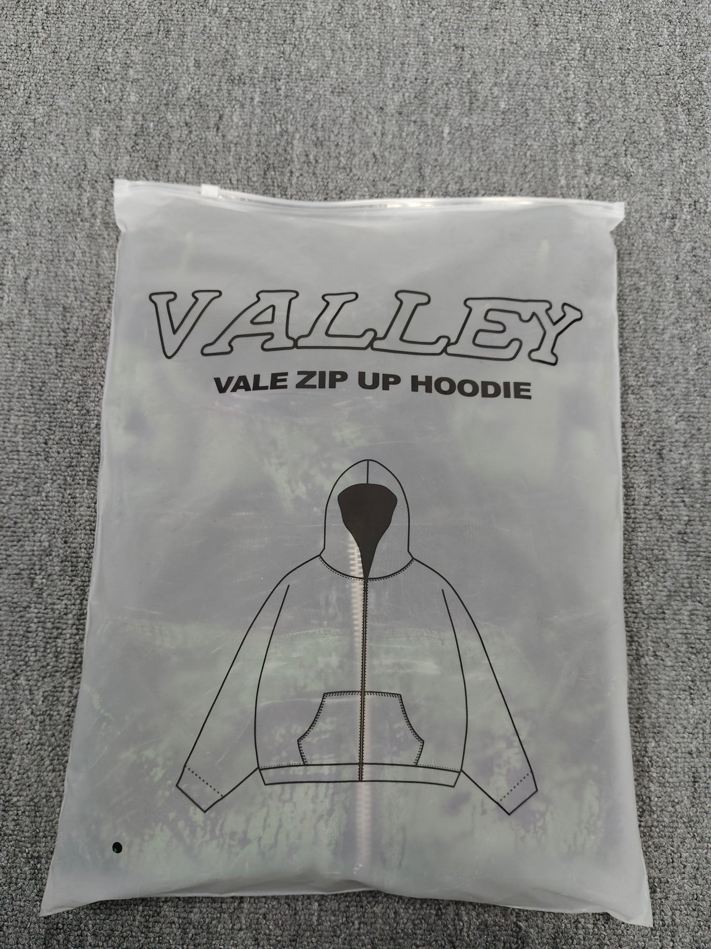 Vale Forever Nightmare Zip Up Hoodie 'Black/Green'