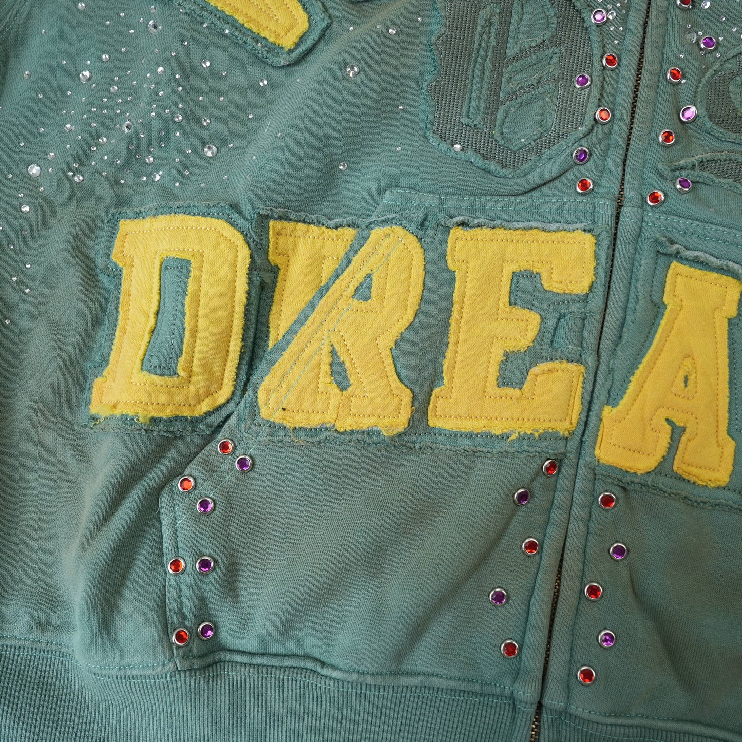 Vale Forever Bank Zip Up 'Dark Mint'