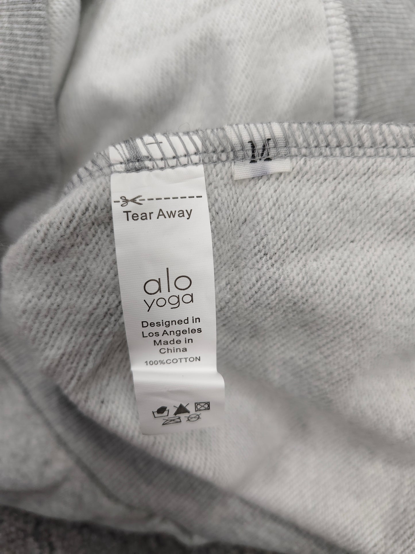 Alo quarter zip Gray
