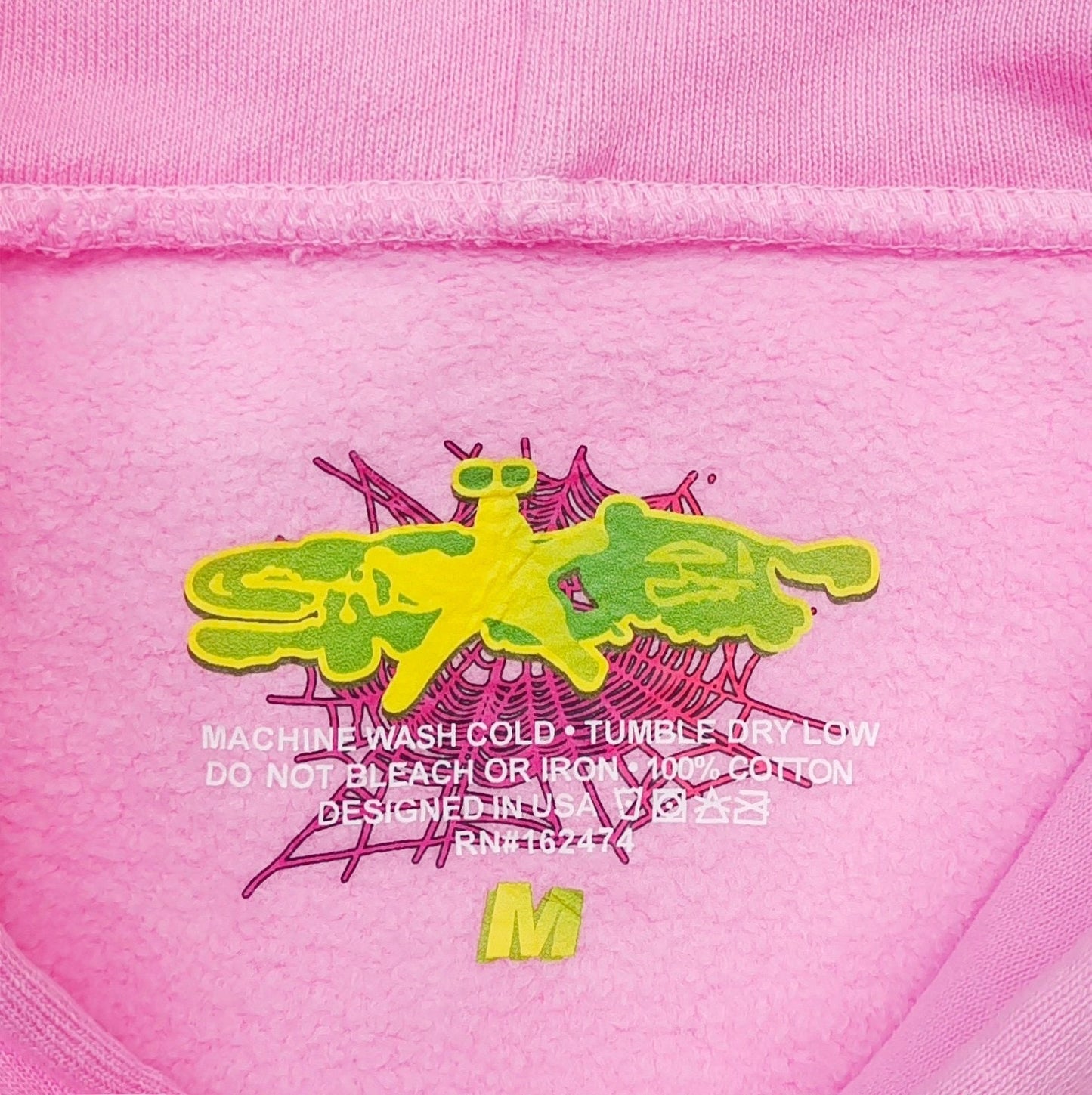 Pink Atlanta sp5der hoodie