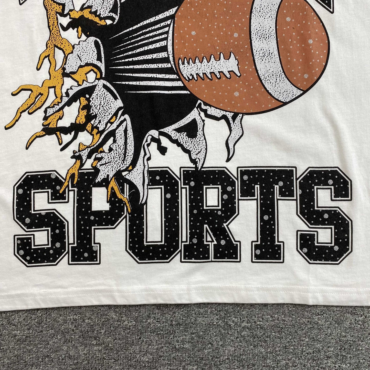 Assorted vale sports  classic bling jersey tees